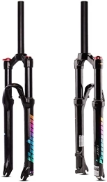 THIPOS Spares Mountain Bike Suspension Fork MTB Suspension Fork 26 / 27.5 / 29 Inch Mtb Bicycle Magnesium Alloy Suspension Fork Tapered Steerer Shock Absorber Shoulder Control Mountain Bike Fork ( Size : 27.5 inch )
