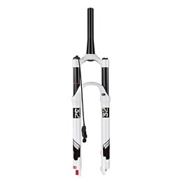 SJHFG Mountain Bike Fork Mountain Bike Suspension Forks, Cone 1-1 / 2" Lightweight Alloy 26 / 27.5 / 29in Air MTB Bike Suspension Fork (Size : 29inch)