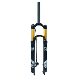 SuIcra Mountain Bike Fork MTB Air Fork 26 27.5 29 Inch Mountain Bike Suspension Fork 1-1 / 8 Straight Tube Bicycle Magnesium Alloy Suspension Fork QR Travel 100mm Manual / Remote (Color : Remote, Size : 29 inch)
