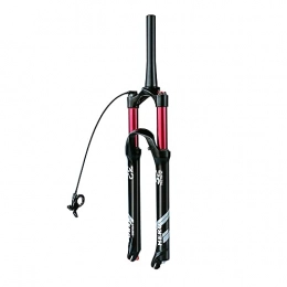 MIYUEZ Mountain Bike Fork MTB Air Fork Bicycle Suspension Forks 29 Inch Ultralight Aluminum Alloy Front Fork Shoulder / Wire Control ABS Disc Brake Air Fork Damping Adjustment, A-29