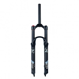 CWYP-MS Spares MTB Air Suspension Fork 26 / 27.5 / 29 inch Mountain Bike Front Fork Ultralight Aluminum Alloy MTB Front Fork Travel 120mm 9mmQR PM Disc Brake (Color : Tapered Hand, Size : 27.5inch)
