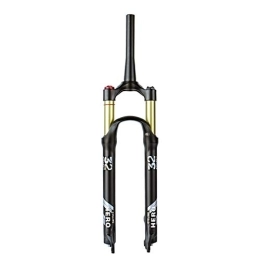TYXTYX Mountain Bike Fork MTB Fork 26 / 27.5 / 29 Inch Bicycle Suspension Fork Disc Brake Travel 100mm Bike Front Fork Air Straight and Cone QR 9mm Manual Lock