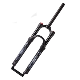 TISORT Mountain Bike Fork MTB Fork 26 27.5 Inch MTB Suspension Fork Travel 120mm 1-1 / 8 Straight Tube Mountain Bike Forks XC50 Shock Absorber Parts (Color : Shoulder black, Size : 27.5")