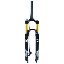 TISORT Spares MTB Fork Mountain Bicycle Suspension Forks, 26 / 27.5 / 29 Inch MTB Bike Front Fork 120mm Travel 28.6mm QR 9mm (Color : Tapered remote, Size : 27.5")