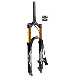  Mountain Bike Fork MTB Front Fork 26 Bike Air Fork 27.5 29 Inch 140mm Travel, FO01-RK21 1-1 / 8" Straight / Tapered Tube XC Mountain Bike Bicycle Suspension Fork for 1.5-2.45" Tires