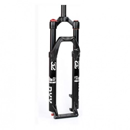 DaMuZ Spares MTB Front Suspension Fork 7.5 / 29 inch Ultralight Magnesium Alloy MTB Bike Front Fork with Rebound Adjustment Bike Downhill Air Fork Travel: 120mm Straight Tube 30mm C, 27.5 inches