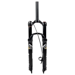 TYXTYX Mountain Bike Fork MTB Suspension Fork 26 27.5 29 Inch, Straight Tube 1-1 / 8 ” Mountain Bike Forks QR 9mm Remote Lockout Fork Travel 120mm Fork