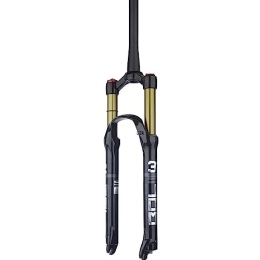 Generic Mountain Bike Fork MTB Suspension Fork 26 / 27.5 / 29 Inches, 28.6mm Tapered tube Front Fork QR 9mm Travel 100mm Mountain Bike Fork Manual Locking XC Bicycle Forks, Tapered tube, 29inch