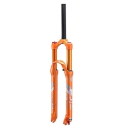 NESLIN Mountain Bike Fork NESLIN Mountain bike fork, with adjustable damping system, suitable for mountain bike / XC / ATV, 26 inches-Orange