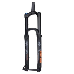 NESLIN Mountain Bike Fork NESLIN Mountain bike fork, with adjustable damping system, suitable for mountain bike / XC / ATV, 27.5-Black Tube