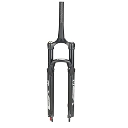 NEZIAN Mountain Bike Fork NEZIAN 26 / 27.5 / 29 Inch Mountain Bike Front Forks Air Travel 120mm Disc Brake Cycling Accessories Shoulder Control Damping Adjustment (Color : Cone tube, Size : 29 inch)