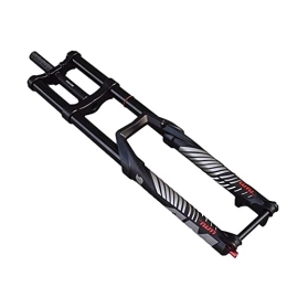 NEZIAN Mountain Bike Fork NEZIAN Bicycle Front Fork 27.5 / 29 Inch Mountain Bike Air Travel 120mm Barrel Shaft 15mm Damping Adjustment Disc Brake Cycling Accessories (Size : 29 inch)