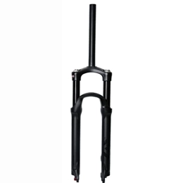 NEZIAN Mountain Bike Fork NEZIAN Cycling 26 Inch MTB Suspension Fork 28.6 Straight Tube Fat Tire Air Fork QR 9mm Travel 100mm Mountain Bike Fork Manual Lock Bicycle Forks (Color : Straight Remote, Size : 29inch)