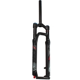 NEZIAN Mountain Bike Fork NEZIAN Mountain Bike Suspension Fork 26 Inch, 1-1 / 8" 28.6mm Aluminum Alloy Straight Tube Damping Adjustment Travel 120mm (Color : C, Size : 26 inch)