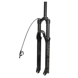 NEZIAN Mountain Bike Fork NEZIAN Suspension Fork For Mountain Bike 26 / 27.5 Inch Bicycle Magnesium Alloy 1-1 / 8'' 28.6mm Suspension Lock Travel 100mm (Color : B, Size : 27.5 inch)