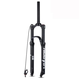 OMDHATU Mountain Bike Fork OMDHATU 26 / 27.5 / 29 Inch Mountain Bike Air Shock Suspension Fork HL / RL Manual / Remote Lockout 100mm Travel 1-1 / 8" Straight Steerer Disc Brake Quick Release 100mm*9mm (Color : B Black, Size : 29inch)