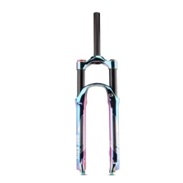 OMDHATU Mountain Bike Fork OMDHATU 29 Inch Mountain Bike Air Shock Suspension Fork 1-1 / 8 Inch Straight Steerer HL Manual Lockout 100mm Travel Disc Brake Quick Release 100mm*9mm