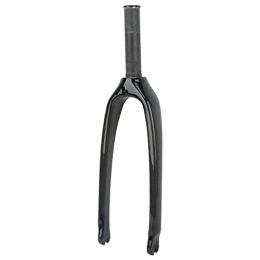 Pasamer Spares Pasamer Carbon Fiber Front Fork 28.6mm Straight Tube 20 Inch 3K Lightweight Mountain Bike Front Fork For Folding Bike