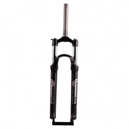 perfeclan Spares Perfeclan 28.6mm Bike Fork Threadless Straight / Tapered 26 / 27.5 / 29inch Mountain Bicycle Springback Adjustment Forks 100mm Travel Front Fork Component - 26inch Black