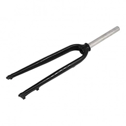 PPLAS Spares PPLAS Aluminum Fork Threadless Disc Brake Bike Rigid Fork brake forks (Color : Black)
