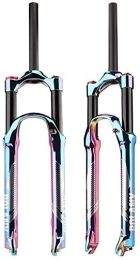 qaqy Mountain Bike Fork qaqy Vests Air Fork Bicycle Suspension Fork Fork Fork Air Suspension Fork 27.5"29" Mountain Bike Suspension Fork for Mountain Bike Mountain Bike City Wheels Racing Wheels (Size : 27.5 inches)