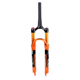 QHY Spares QHY 26 / 27.5 / 29 Inch Mountain Bike Suspension Fork 1-1 / 8 1-1 / 2 Lightweight Magnesium Alloy MTB Bike Gas Fork HL / RL 1650G (Color : 1-1 / 2 HL, Size : 27.5inch)