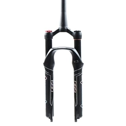 QHY Spares QHY 26 27.5 29 Inch MTB Front Fork Bike Air Suspension 1-1 / 2" Steerer Bicycle Fork HL / RL Quick Release For Disc Brake Bike 100mm Travel HL / RL 1950G (Color : QR Black Manual, Size : 29")