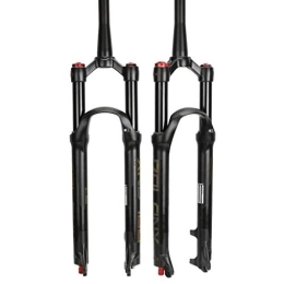 QHY Mountain Bike Fork QHY 26 / 27.5 / 29 Inch Suspension MTB Bicycle Front Fork Damping Adjustment Air Pressure Shock Absorber Front Fork 1-1 / 8 1-1 / 2 Shoulder Control (L0) Line Control (RL) (Color : A, Size : 29inch)