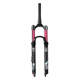 QHY Spares QHY 26 27.5 29" MTB Bike Fork Disc Brake Air Suspension Fork QR 9mm With Rebound Adjustment 100mm Travel 1-1 / 8" 1-1 / 2" Ultralight 1640g (Color : 1-1 / 2 RL, Size : 29in)