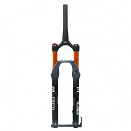 QHY Spares QHY 27.5 29inch MTB Suspension Magnesium Alloy Fork 15 * 100mm Thru Axle Alloy Disc Brake Mountain Bike Fork Bicycle Fork Cone Tube Travel: 100mm (Color : HL, Size : 27.5in)