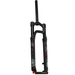 QHY Mountain Bike Fork QHY Bicycle forks Bicycle Suspension Fork 26" / 27.5'' / 29'' MTB Bike Front Fork Air Rebound Damping Adjustment Straight Steerer 1-1 / 8" Manual Lock Travel 100mm (Color : D, Size : 29")