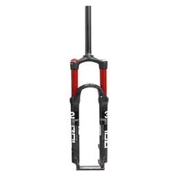 QHY Mountain Bike Fork QHY Bicycle forks Bicycle Suspension Forks 26 / 27.5 / 29 Inch Double Air Valve Magnesium Alloy MTB Bike Air Fork Disc Brake 100mm Travel 1-1 / 8" Straight Steerer QR 1650g