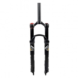 QHY Spares QHY Bicycle Suspension Fork 26 27.5 29 Inch MTB Mountain Bike Suspension Air Resilience Oil Damping Disc Brake HL / RL Travel 100MM Magnesium Alloy (Color : Black hand, Size : 27.5in)