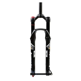 QHY Spares QHY Cycling Suspension forks 26 27.5 29 Inch Bicycle Downhill Fork Mountain Bike Suspension Fork 1-1 / 8 Straight Air Resilience 15mm Thru Axle Rebound Adjustment Disc Brake Travel 100mm