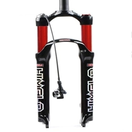 QHY Mountain Bike Fork QHY MTB Air Suspension Fork 26 / 27.5 / 29 Inch Mountain Bike Front Fork HL / RL Straight 1-1 / 8" QR Wheel 1720g (Color : RL-Bright, Size : 26in)