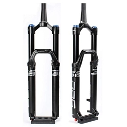 QHY Mountain Bike Fork QHY MTB Downhill Fork 26 / 27.5in / 29in Bicycle Fork Cycling Suspension 36 Damping Adjustment Disc Brake Bike Fork Air Shock Absorber Cone Tube 1-1 / 2" HL Travel 140mm 2050G