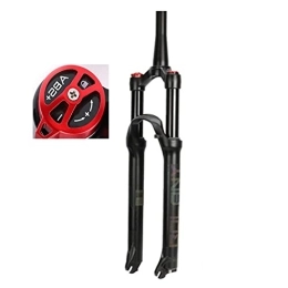 QHYXT Spares QHYXT MTB Bicycle Suspension Fork, Shoulder Control 26 / 27.5 / 29 Inch Magnesium Alloy Air Fork Cone Tube Travel 100mm Damping Adjustment