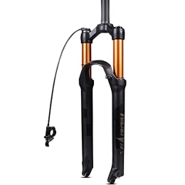 QHYXT Mountain Bike Fork QHYXT MTB Suspension Fork, 26 / 27.5 / 29" Mountain Bike Front Fork Bicycle Shock Absorber Air Fork with Damping Adjustment 9mmQR