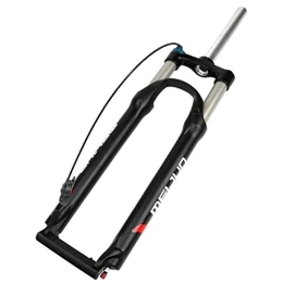 QHYXT Spares QHYXT Suspension Fork MTB Bicycle Fork 26 / 27.5 Inch Air Suspension Fork Disc Brake Mountain Bike Fork QR 105mm Travel Straight 1-1 / 8" HL / RL