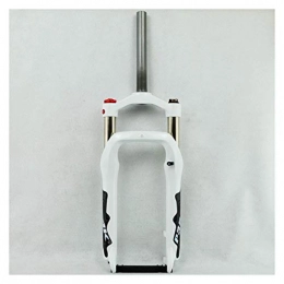 qidongshimaohuacegongqiyouxiangongsi Spares qidongshimaohuacegongqiyouxiangongsi Bike forks 20" Snow bike Fork Fat bicycle Forks oil Locking Suspension Forks For 4.0" Tire 135mm 2400g mtb fork (Color : Bright whie)
