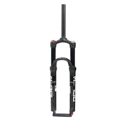 qidongshimaohuacegongqiyouxiangongsi Spares qidongshimaohuacegongqiyouxiangongsi Bike forks 2019 26 / 27.5 / 29er MTB Suspension Air Fork Magnesium Alloy Double Shoulder Double Air Oil Line Lock Straight Tapered Fork mtb fork (Color : 26 Red LO)