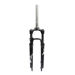 qidongshimaohuacegongqiyouxiangongsi Spares qidongshimaohuacegongqiyouxiangongsi Bike forks MTB Bike 26 inch Front Fork Suspension Lock Travel 100mm Shoulder Wire Bicycle Disc Forks Mountain Parts mtb fork (Color : 26in shoulder black)