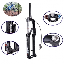 QJWM Spares QJWM Mountain Bike Air Fork, 27.5 / 29 Inch Pneumatic Fork Line Control / Shoulder Control MTB Suspension Fork Itinerary: 140mm