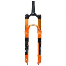 QQKJ Mountain Bike Fork QQKJ Mountain Bike Fork 26er / 27.5er / 29er Inch, 32 RL HL Magnesium Alloy Air Resistance Oil Damping MTB Bicycle Fork Bicycle Parts, ConeTube27.5