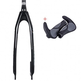 QQKJ Spares QQKJ Mountain Bike Fork Suspension Fork for 26 / 27.5 / 29 Inch, Disc Brake Bicycle Parts, Including Handlebar, 26