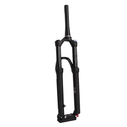 RiToEasysports Mountain Bike Fork RiToEasysports Bike Front Fork, Mountain Bike Suspension Fork 34mm Boost Shaft 140 Stroke Damped Suspension Fork 29in Tapered Tube Shoulder Control 110mm