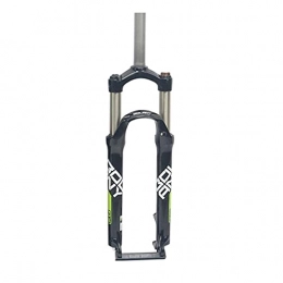 RTYUIO Mountain Bike Fork RTYUIO MTB Front Suspension Forks, Mechanical Fork Aluminum Alloy Air Pressure Shock Absorber Fork Shoulder Control (B 29")