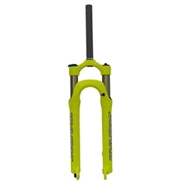 Samnuerly Spares Samnuerly 26 / 27.5 / 29 Inch Mountain Bike Fork Oil Suspension 80mm Travel MTB Disc Brake Front Fork 1-1 / 8 9mm Manual Lock (Color : 29inch Yellow)