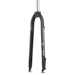 Samnuerly Spares Samnuerly Mountain Bike Rigid Fork 26 / 27.5 / 29" Aluminum Alloy MTB Fork Disc Brake 1-1 / 8'' Straight Tube Threadless 28.6mm Superlight Front Forks (Color : Black, Size : 29inch)