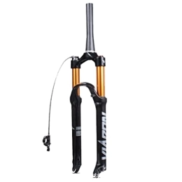 Samnuerly Mountain Bike Fork Samnuerly Mountain Bike Suspension Fork 26 / 27.5 / 29 Inch 100mm Travel MTB Air Fork Disc Brake Quick Release Bicycle Front Fork 1-1 / 8 Straight / Tapered (Color : 1-1 / 2 RL, Size : 27.5inch)